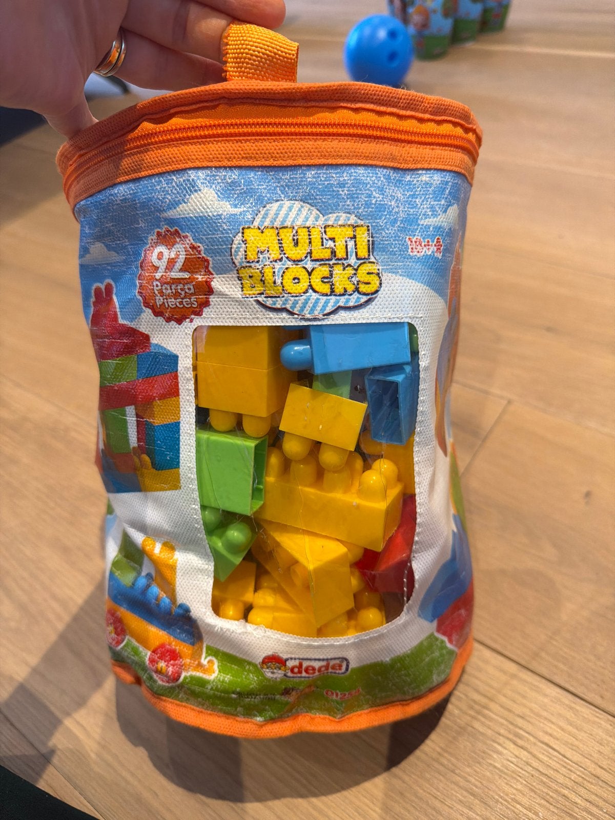 Dede Multi Blocks Bouwblokken - 92 Stuks, Ophalen of Verzenden, Gebruikt, Overige merken