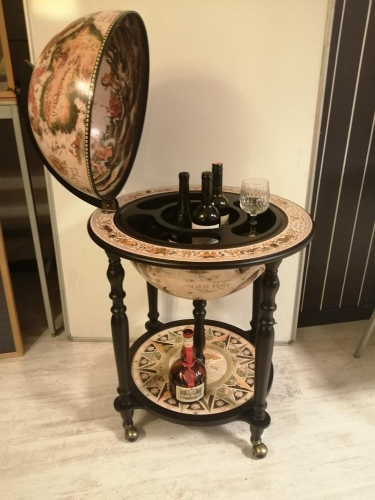 XXXL GLOBEBAR BARGLOBE WIJNBAR 95X60CM NIEUW, Ophalen, Nieuw, Interactief, X