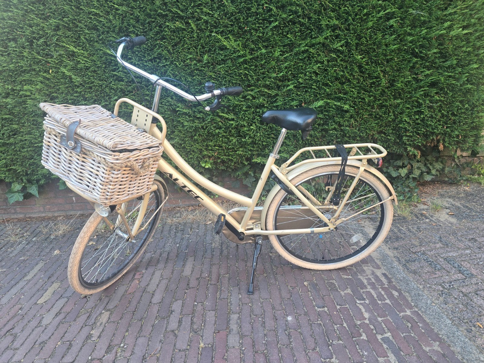 Altec Dutch 26 inch transportfiets - Goudkleurig, Gebruikt, Velgrem, Versnellingen, Minder dan 47 cm
