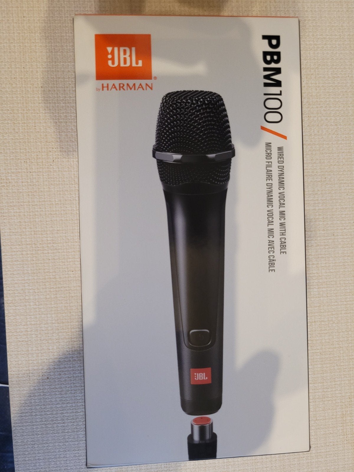 JBL PBM100 bedrade dynamische zangmicrofoon, Muziek en Instrumenten, Microfoons, Ophalen, Nieuw, Zangmicrofoon