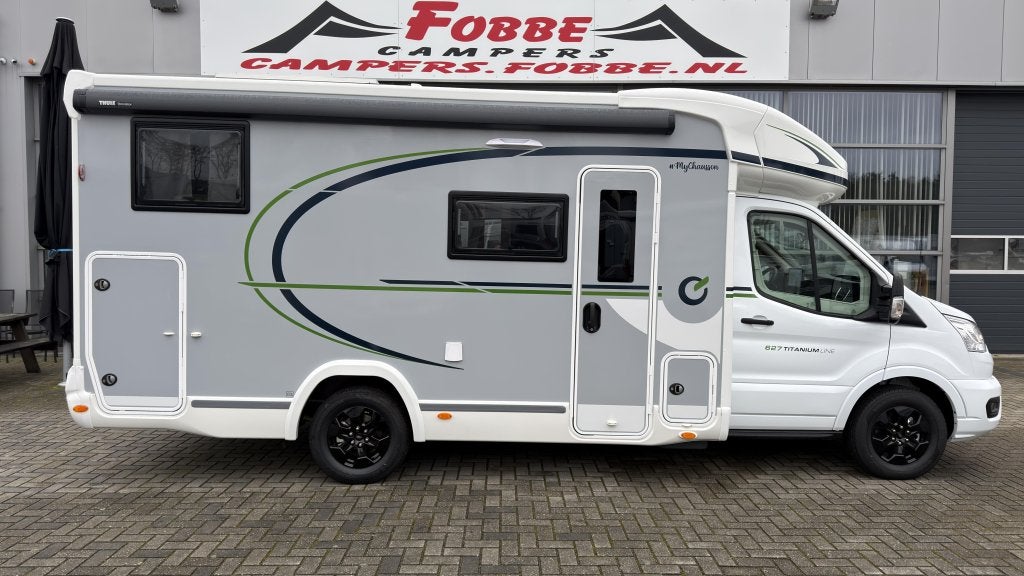 NIEUW 2026 Chausson Titanium Line 627 165PK AUTOMAAT 5 pers, Caravans en Kamperen, Campers, Automaat, Ringverwarming, Ford, Koelkast