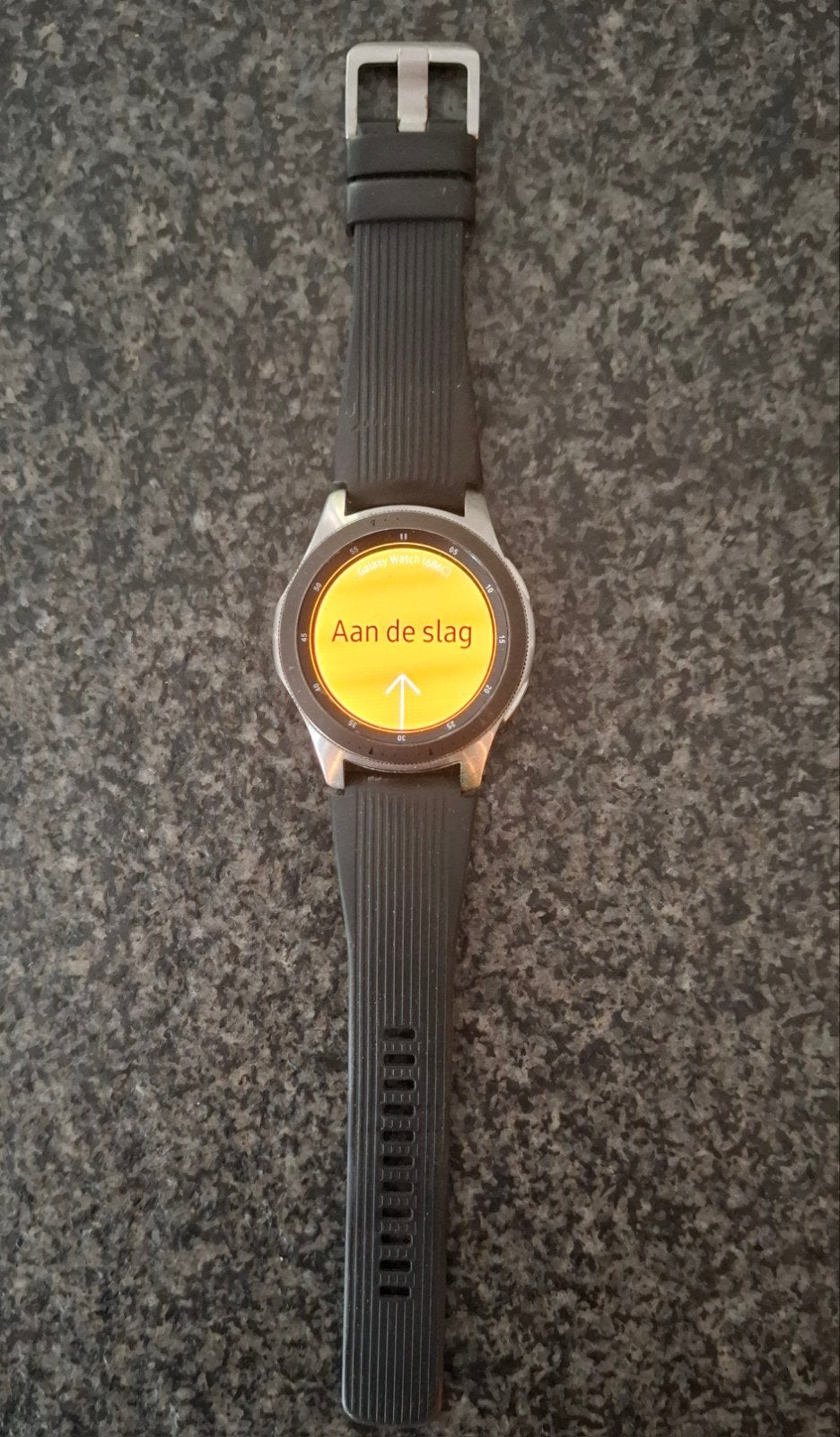 Samsung Galaxy Watch 46mm Bluetooth Zilver, Sieraden, Tassen en Uiterlijk, Smartwatches, Ophalen of Verzenden, Zo goed als nieuw