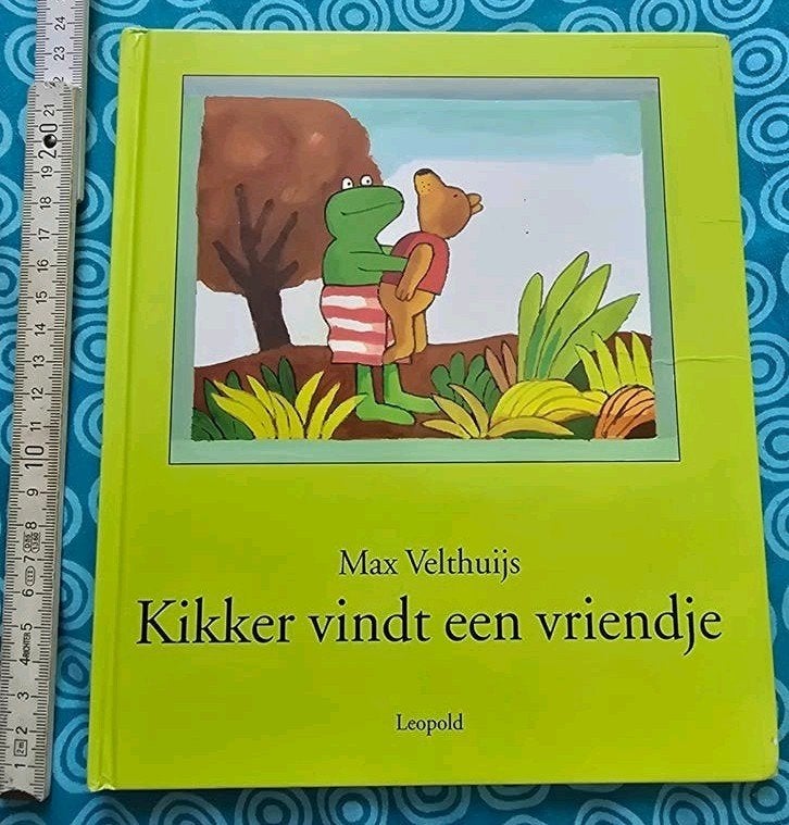 Kikker vindt een vriendje - Max Velthuijs, Boeken, Ophalen of Verzenden, Gelezen, Max Velthuijs
