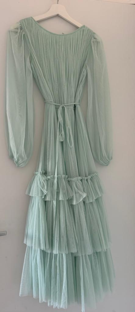 Avondjurk Lace&Beads, Verzenden, Zo goed als nieuw, Onder de knie