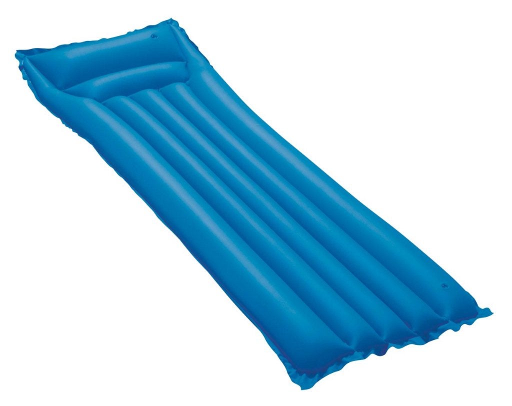 Bestway blauw opblaasbaar eenpersoons luchtbed NIEUW, Ophalen of Verzenden, Nieuw, 1-persoons