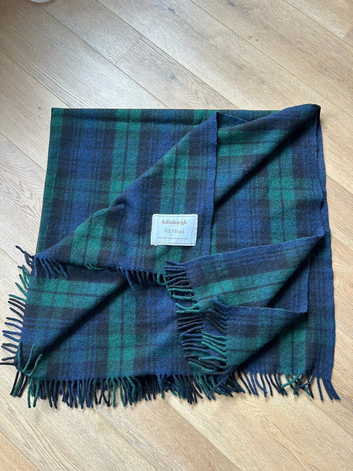 Edinburgh All Wool plaid - 100% wol, Ophalen of Verzenden, Zo goed als nieuw