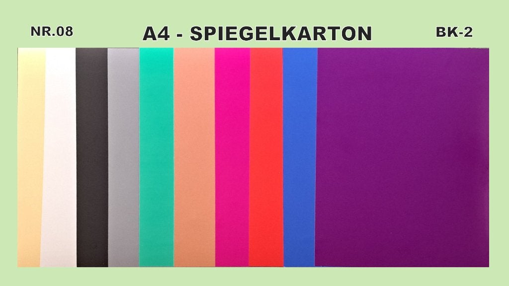 08+09+10...A4 SPIEGEL en DUO KARTON VOOR KAARTEN MAKEN enz., Hobby en Vrije tijd, Kaarten | Zelf maken, Ophalen of Verzenden, Nieuw