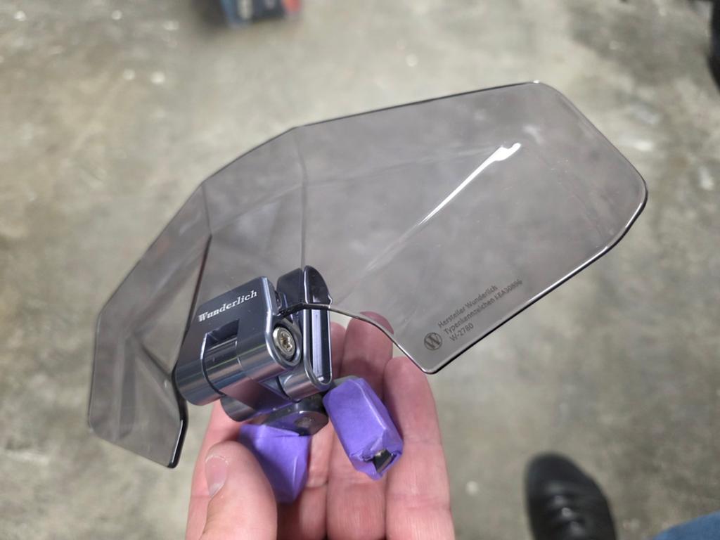 Wunderlich R12XXGS(A) winddeflector, Motoren, Ophalen of Verzenden, Nieuw