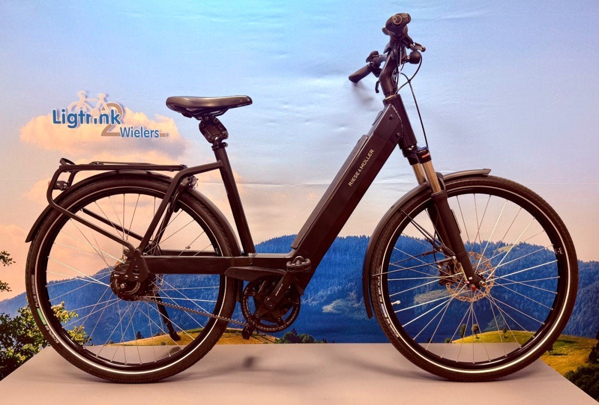 Riese & Müller Vario Core Dames Grijs 55cm, Fietsen en Brommers, Elektrische fietsen, Gebruikt, -, -, -