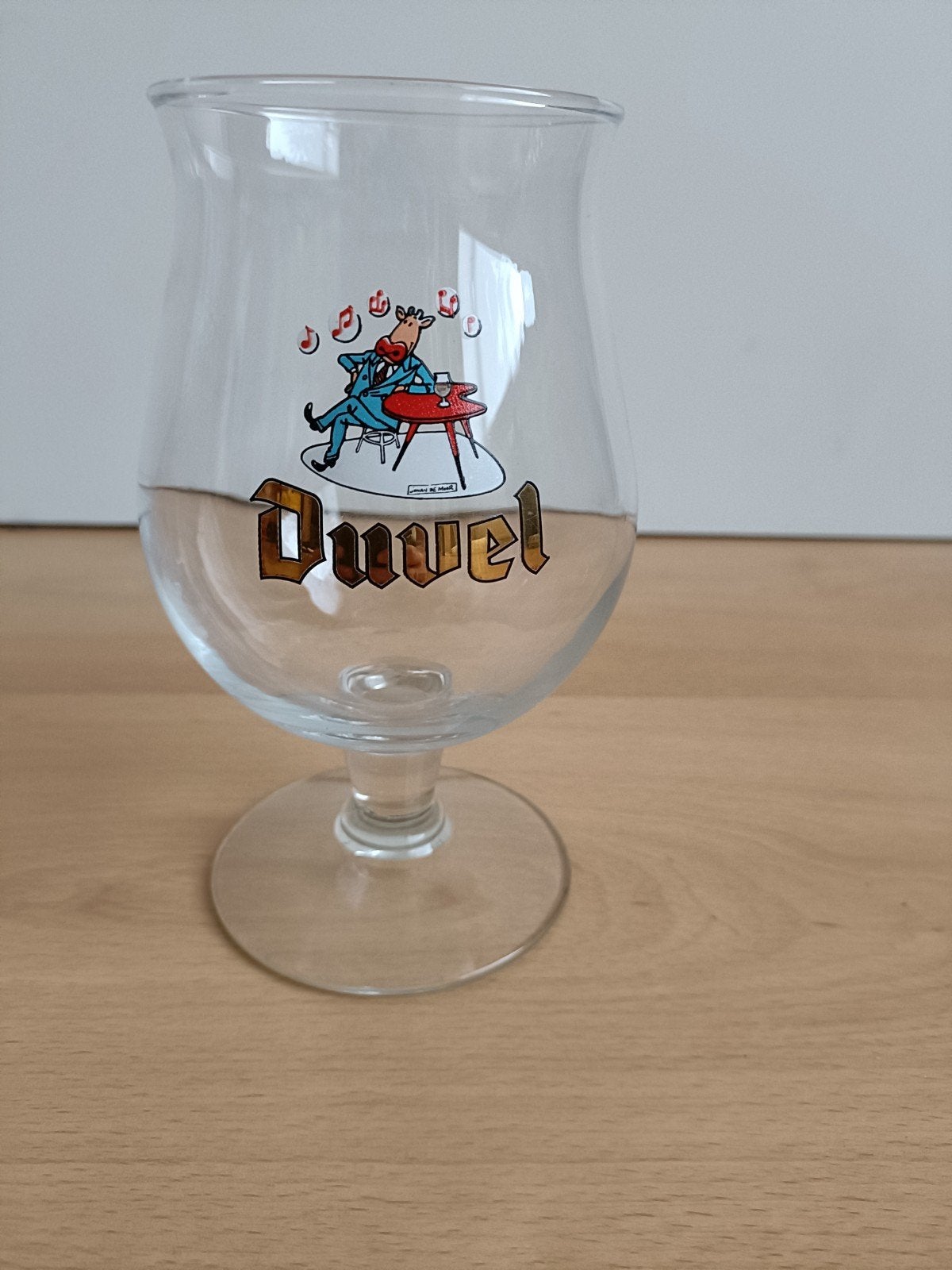 Duvel Kobe de koe, Ophalen of Verzenden, Zo goed als nieuw, Glas of Glazen, Duvel