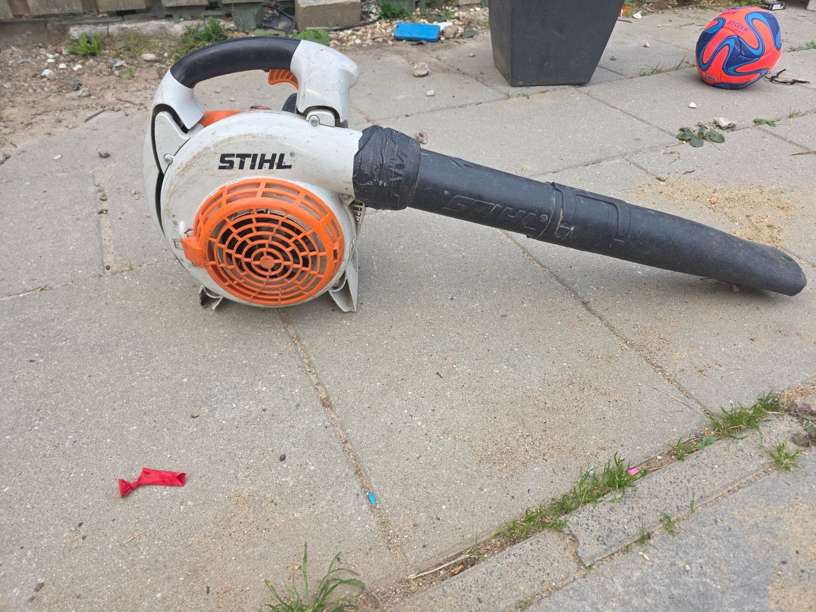 stihl bladblazer, Tuin en Terras, Ophalen, Gebruikt, Handgedragen, Stihl