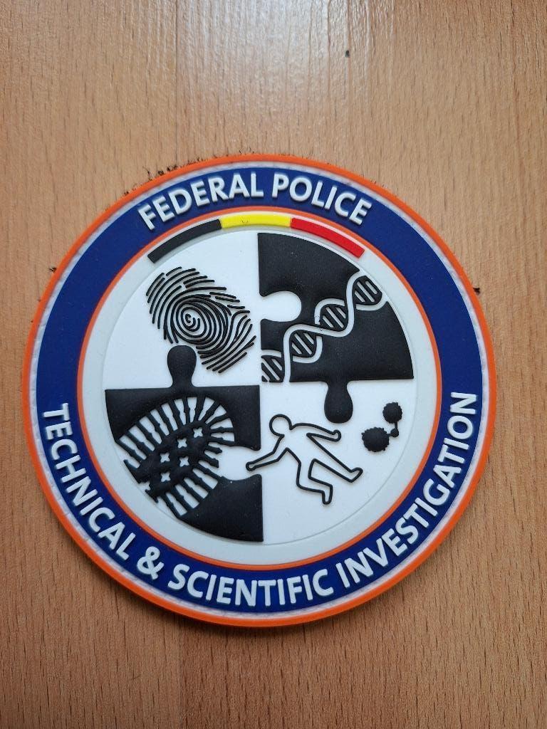Patch Politie, Ophalen of Verzenden, Overige soorten, Overige gebieden, Embleem of Badge