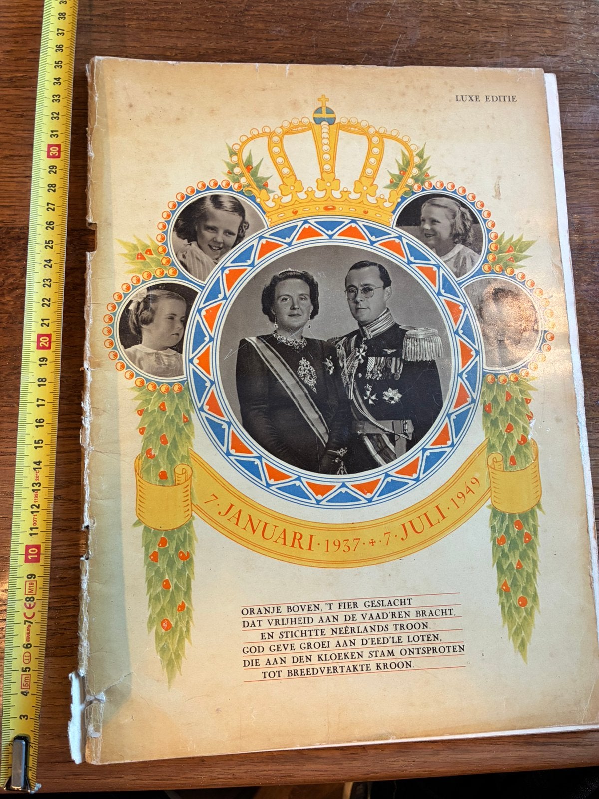 Luxe Editie Huwelijksalbum Juliana & Bernhard 1937-1949, Verzamelen, Koninklijk Huis en Royalty, Ophalen of Verzenden, Gebruikt