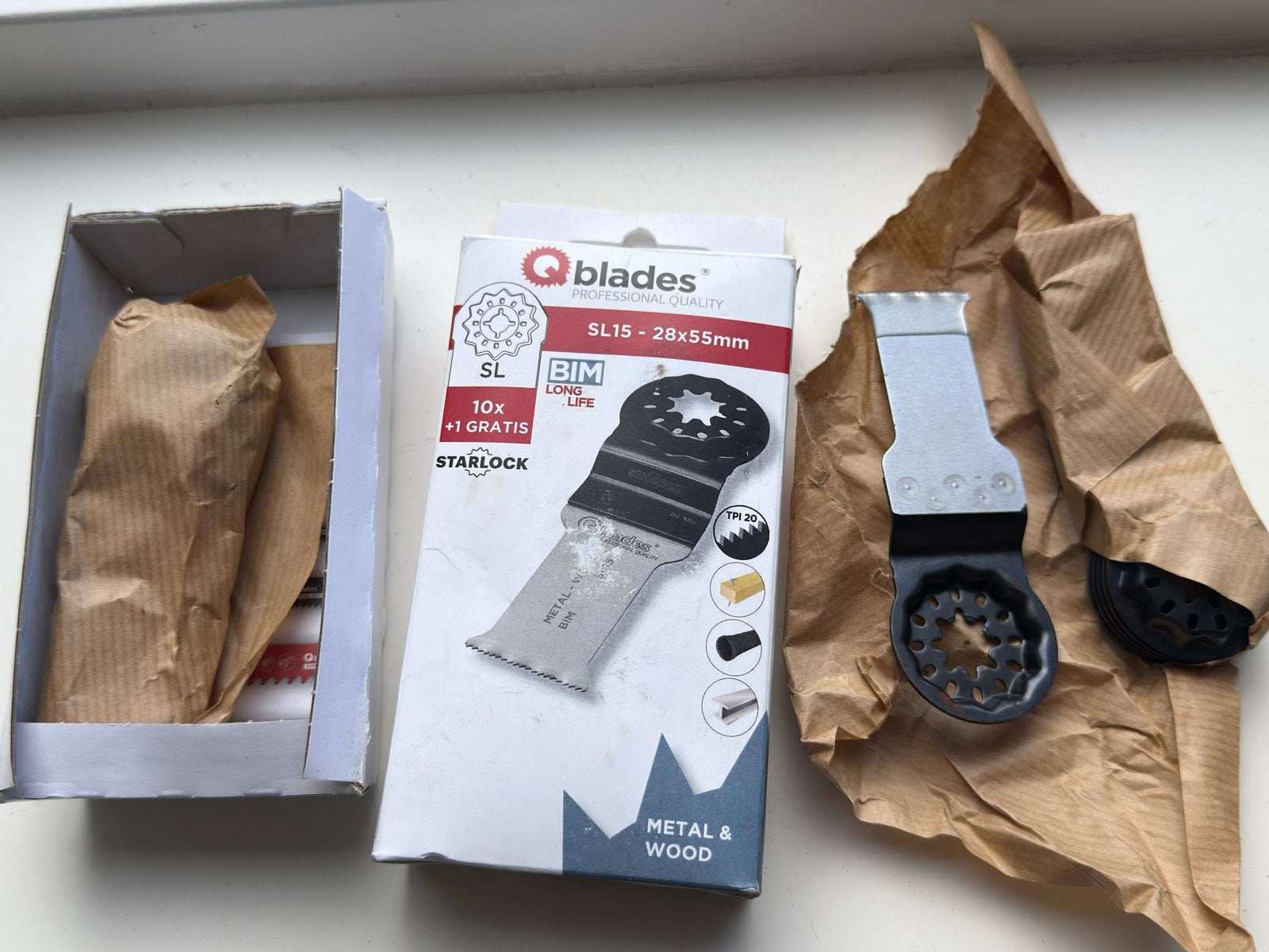 Q-Blades SL15 BIM Zaagblad voor Metaal & Hout, Ophalen of Verzenden, Nieuw, Overige typen