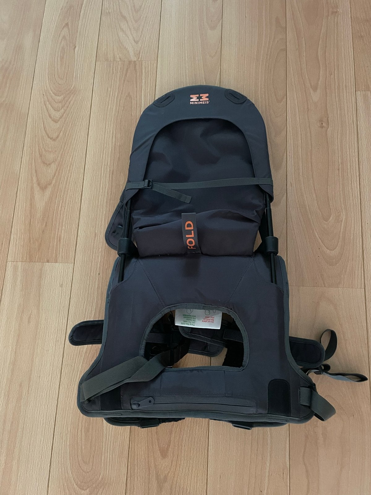 Minimeis G4 Heupdrager - Draagzak voor baby's en peuters, Buik of Rug, Zo goed als nieuw, Draagzak, Ophalen