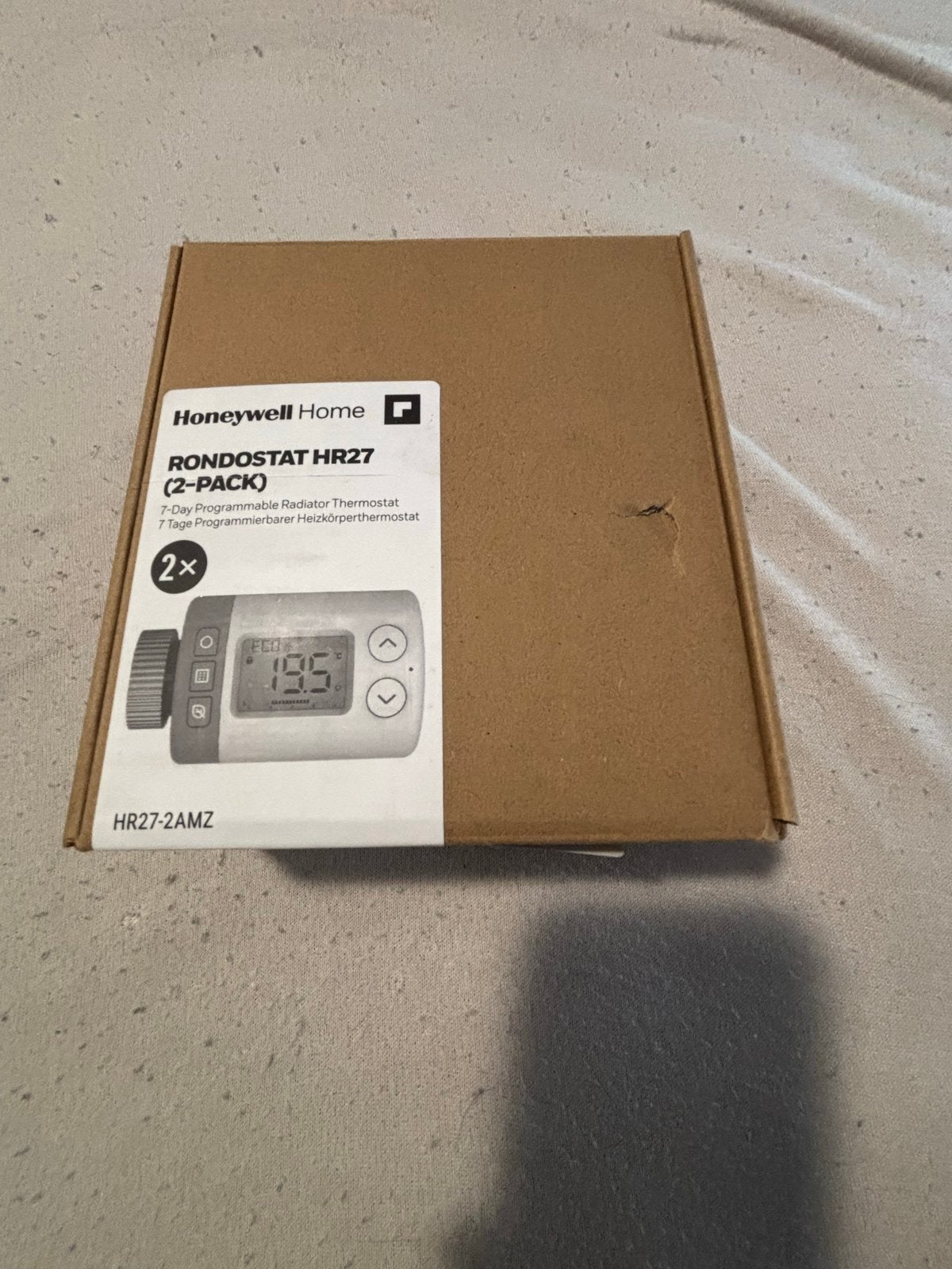 Honeywell Home RONDOTSTAT HR27 (2-pack) programmeerbare ther, Ophalen of Verzenden, Slimme thermostaat, Nieuw