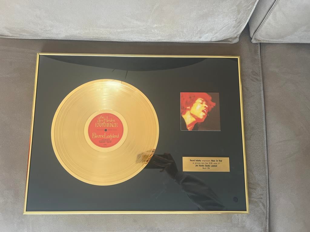 Jimi Hendrix - Electric Ladyland Gouden Plaat (2014), Ophalen of Verzenden, Nieuw in verpakking, 12 inch