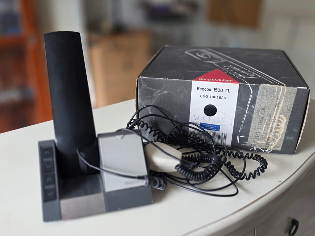 Vintage design Bang & Olufsen BeoCom 1500 TL tafeltelefoon, Ophalen