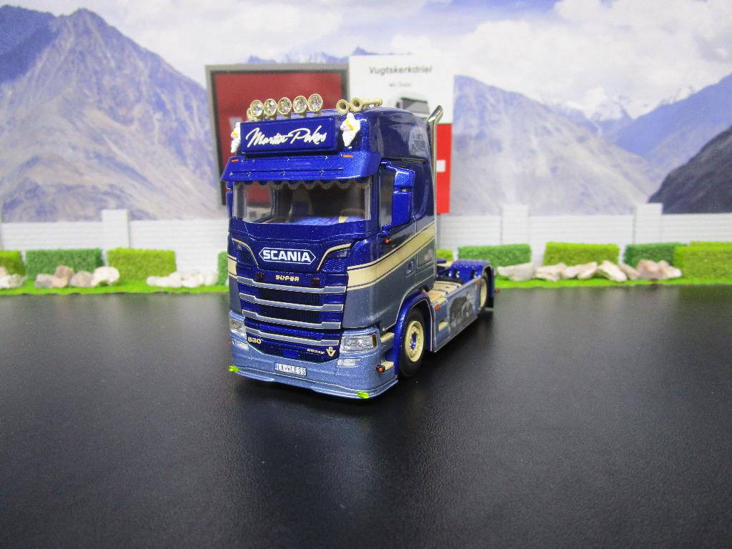 Wsi 01-4787 Scania S Highline CS20H 4x2 , Martin Pakos, Hobby en Vrije tijd, Modelauto's | 1:50, Ophalen, Nieuw, Bus of Vrachtwagen