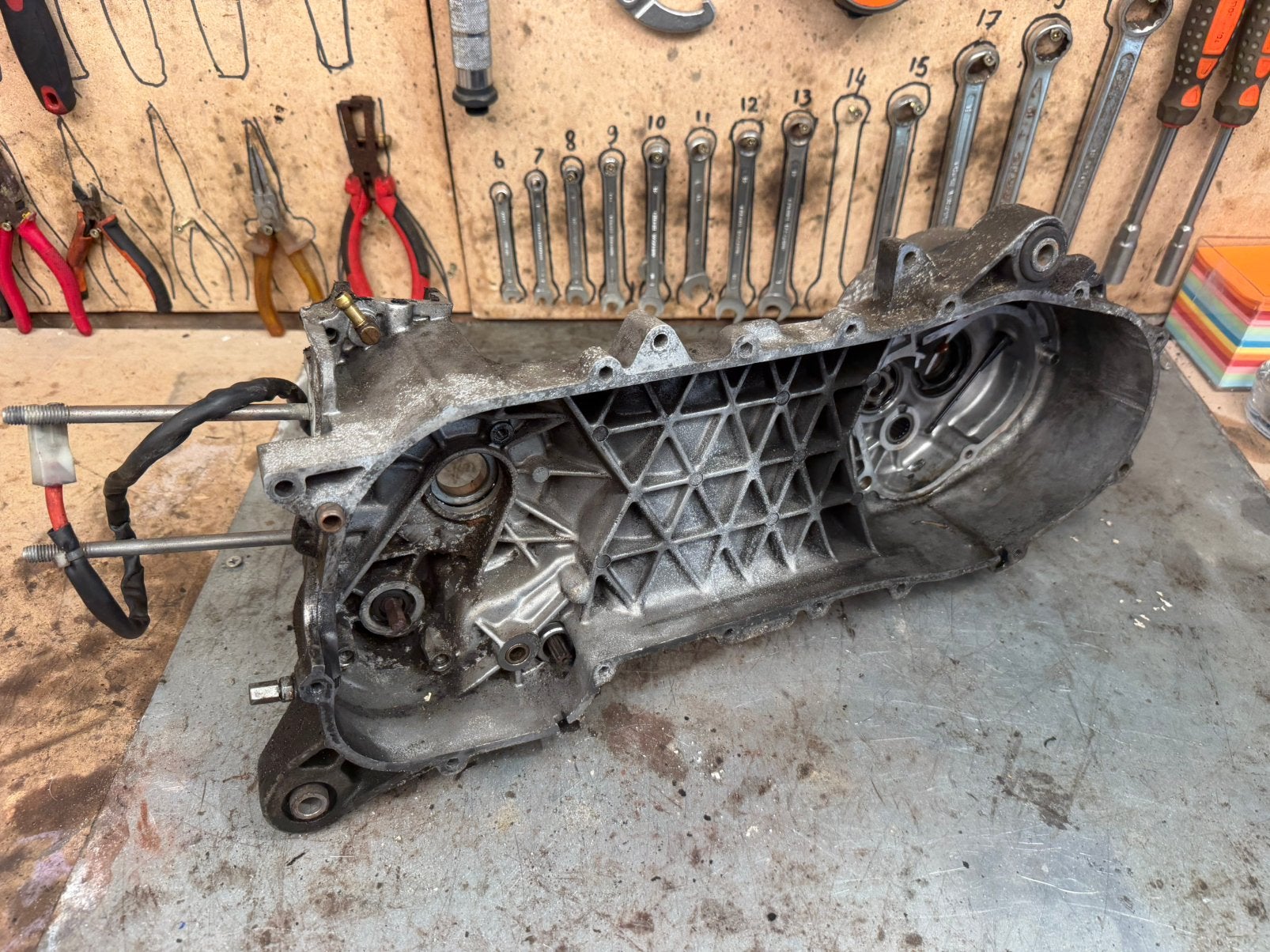 Gilera runner m07 carterhelft 125cc 180cc, Ophalen of Verzenden