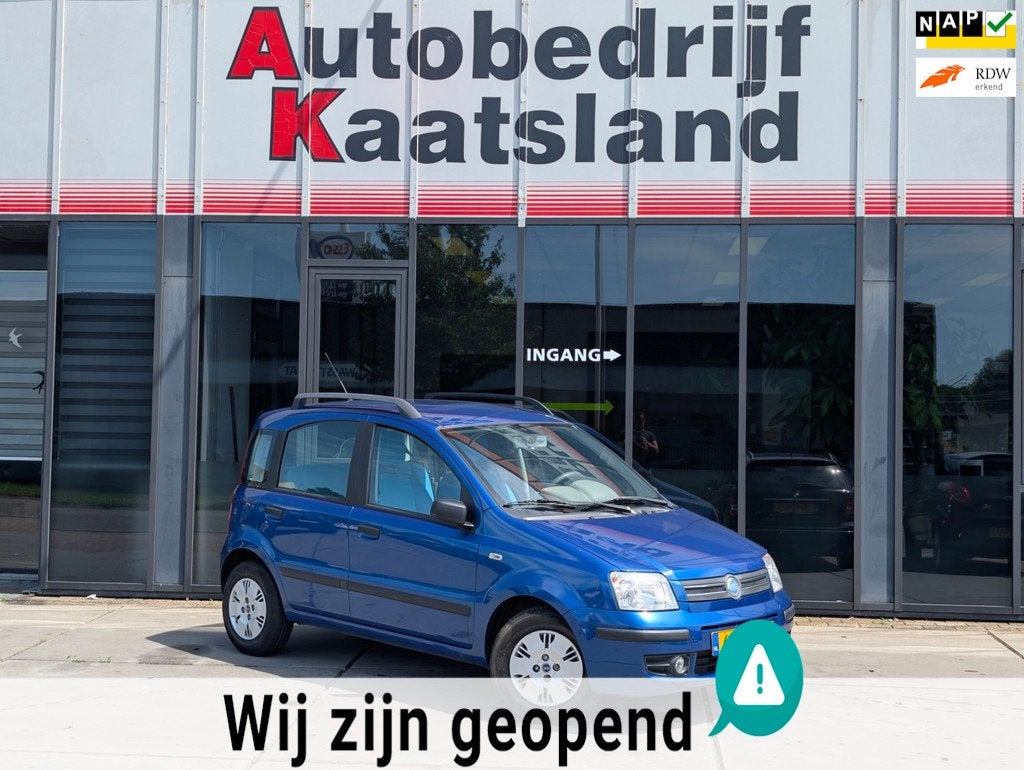 Fiat Panda 1.2 Dynamic - Airco - Electr Ramen -, Auto's, Fiat, Voorwielaandrijving, Stof, Gebruikt, Origineel Nederlands