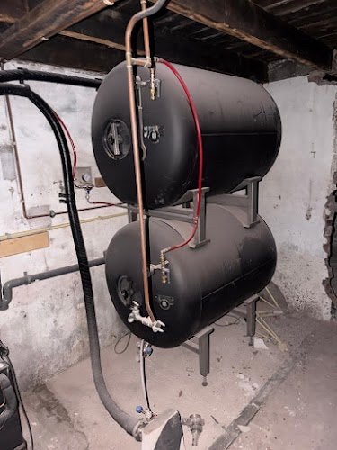 Duotank kelderbier vaten 2x500 liter, Ophalen, Zo goed als nieuw