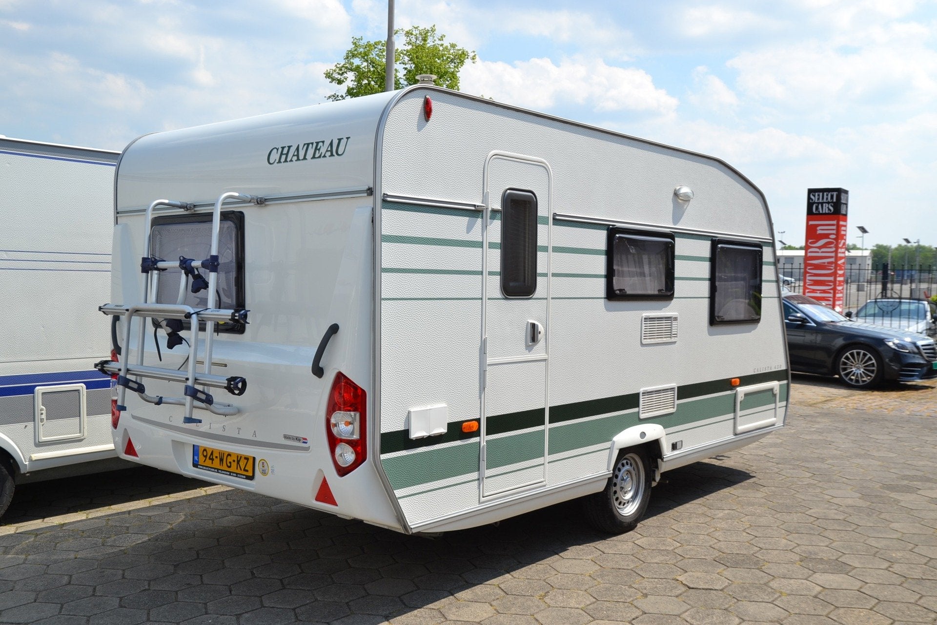 Chateau CALISTA 430 - Bj. 2011 - Mover - Dorema voortent - 2, Caravans en Kamperen, Caravans, Kluisje, Bedrijf, Heiberg, 25
5504PA  Veldhoven, NL