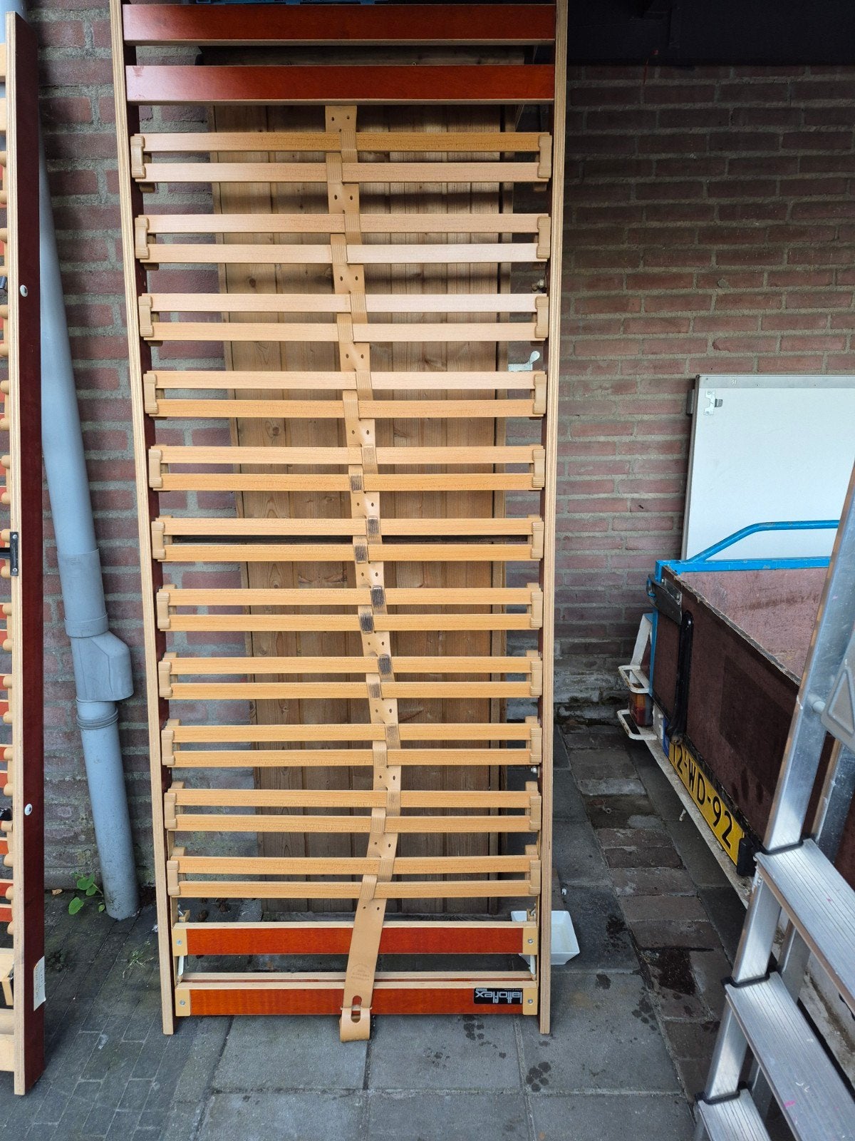 lattenbodems 2x, Huis en Inrichting, Ophalen, Zo goed als nieuw, Eenpersoons, 70 cm of minder