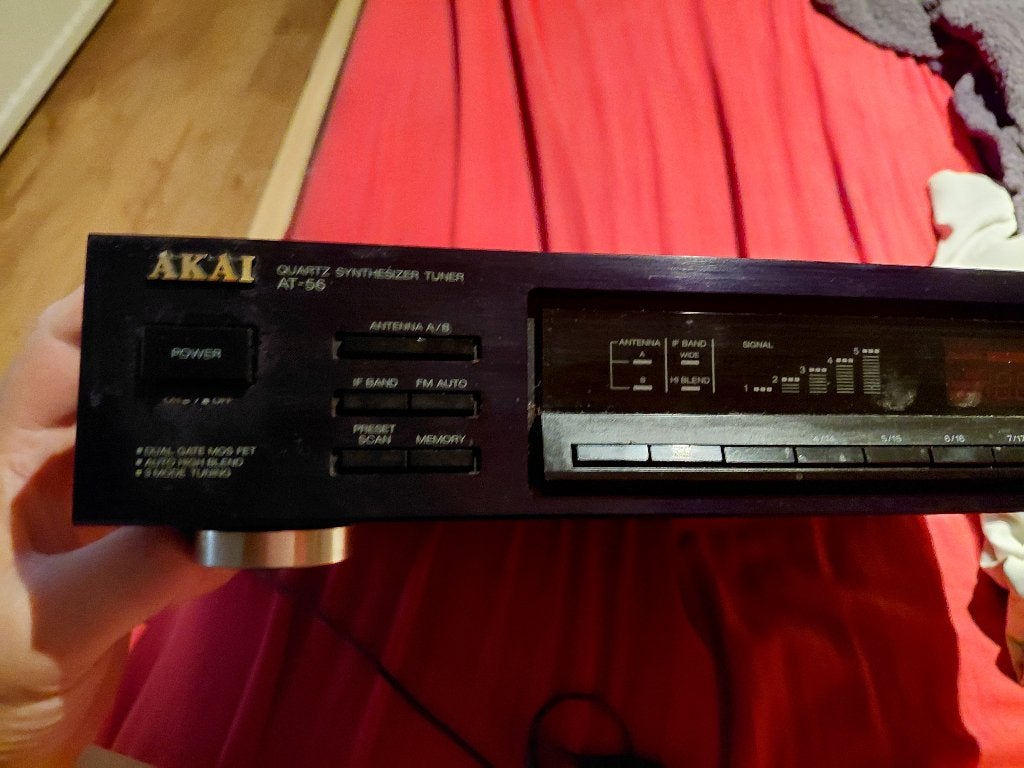 Tuner akai at 56, Ophalen, Gebruikt