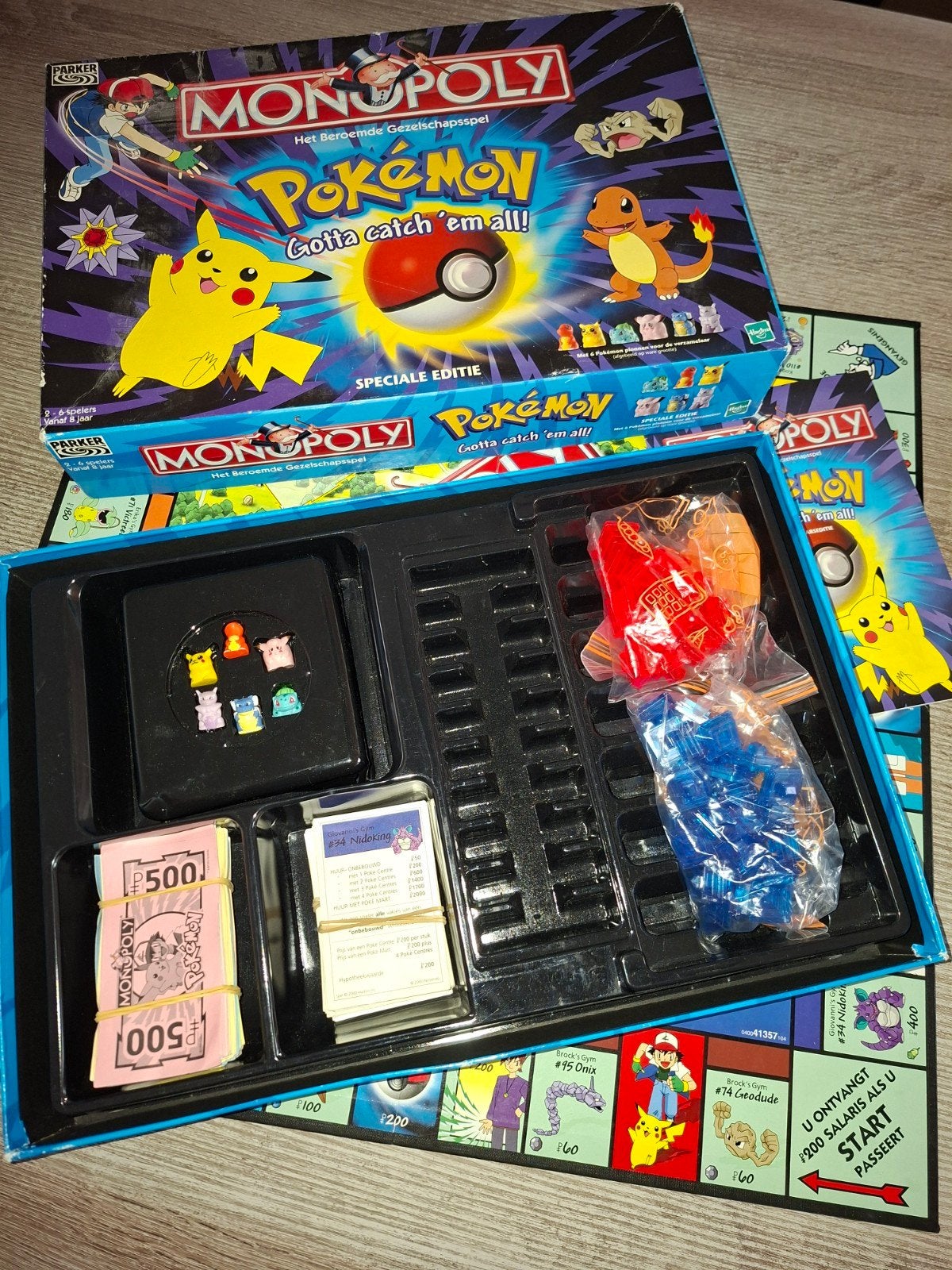 Monopoly Pokémon Speciale editie, Hobby en Vrije tijd, Gezelschapsspellen | Bordspellen, Vijf spelers of meer, Ophalen of Verzenden
