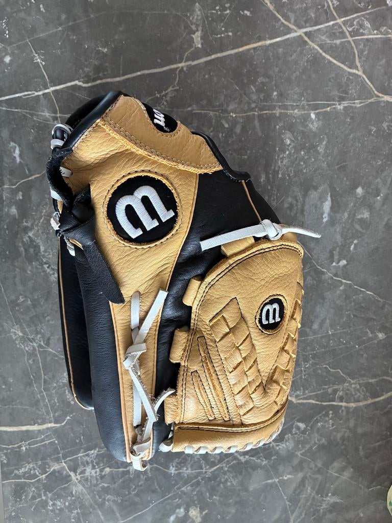 Wilson A500 12,5 inch honkbal handschoen rechts, Ophalen of Verzenden, Gebruikt