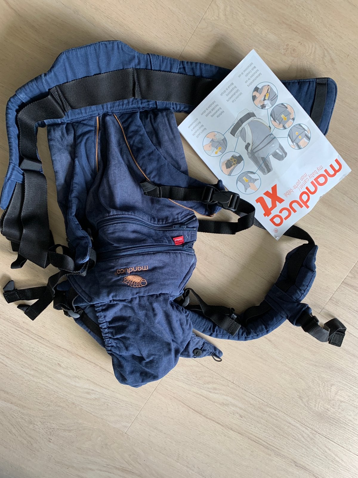 Draagzak, Kinderen en Baby's, Babydragers en Draagdoeken, Gebruikt, Buik of Rug, Draagzak, Ophalen