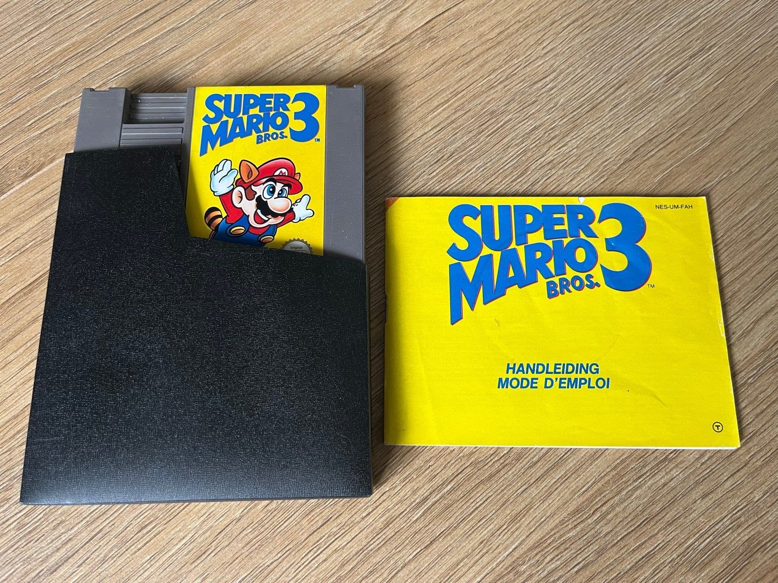 Super Mario Bros. 3 (NES) met handleiding, Gebruikt, 1 speler, Ophalen of Verzenden, Vanaf 3 jaar