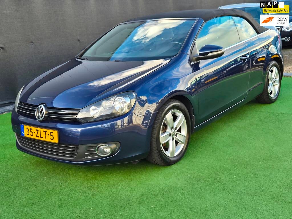 Volkswagen Golf Cabriolet 1.4 TSI AUTOMAAT NAVI NAP!, Auto's, Volkswagen, Euro 5, 730 kg, Gebruikt, 4 cilinders
