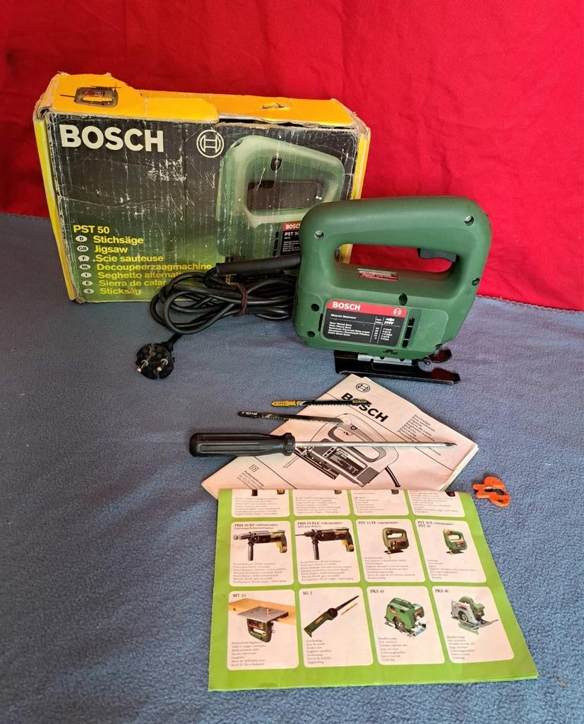 Bosch decoupeerzaag 350W,
weinig gebruikt compleet werkt, Doe-het-zelf en Verbouw, Decoupeerzaag, Ophalen of Verzenden, Zo goed als nieuw