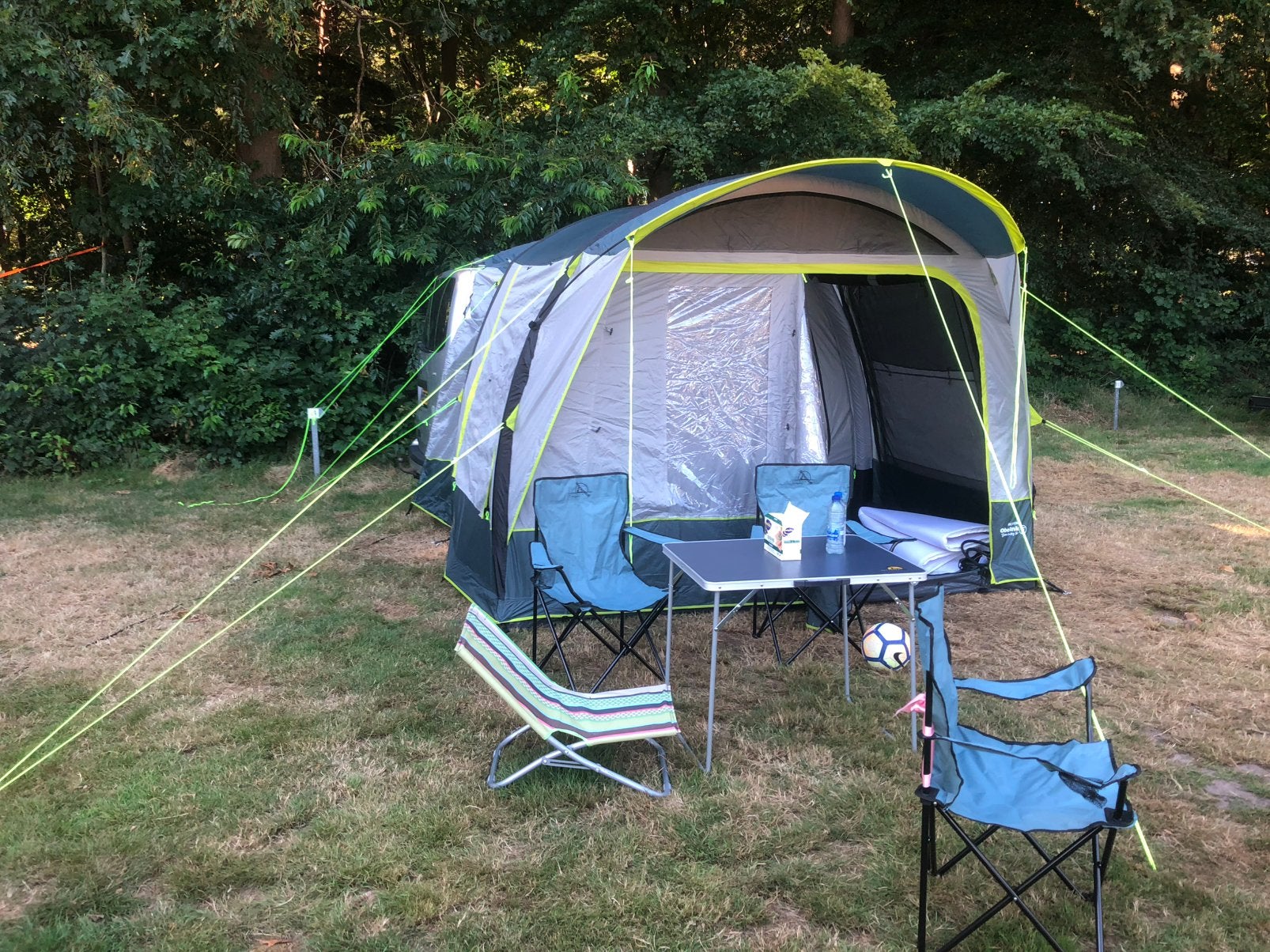 Obelink Vacation Easy Air opblaasbare bustent, Ophalen, Gebruikt, Tot en met 4
