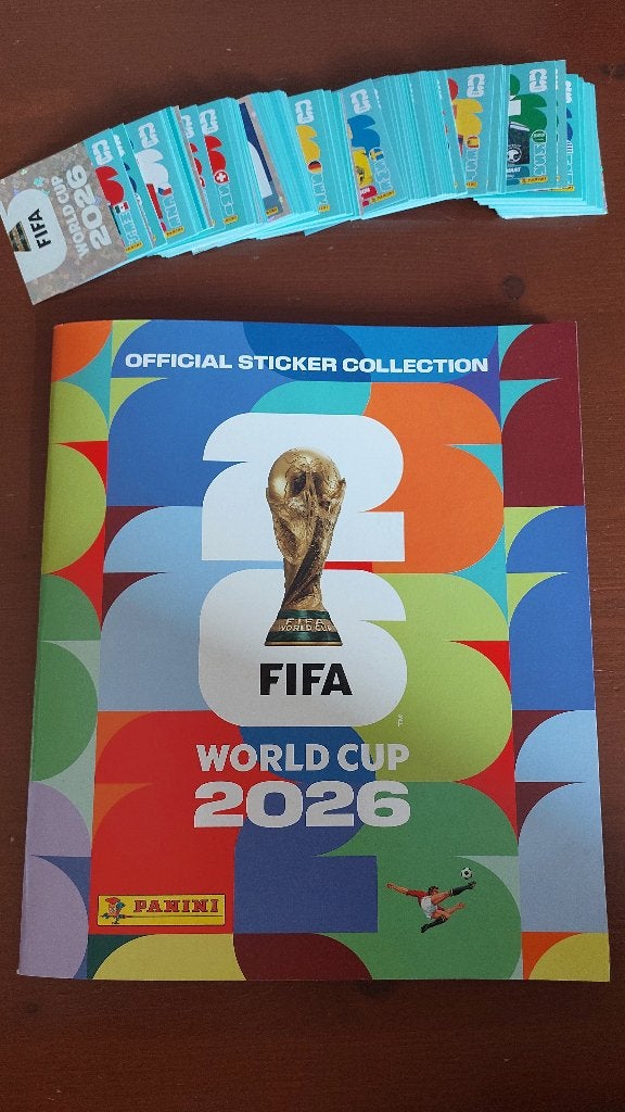 Panini wk 2026 stickers ruilen, Hobby en Vrije tijd, Stickers en Plaatjes, Ophalen, Zo goed als nieuw, Meerdere stickers