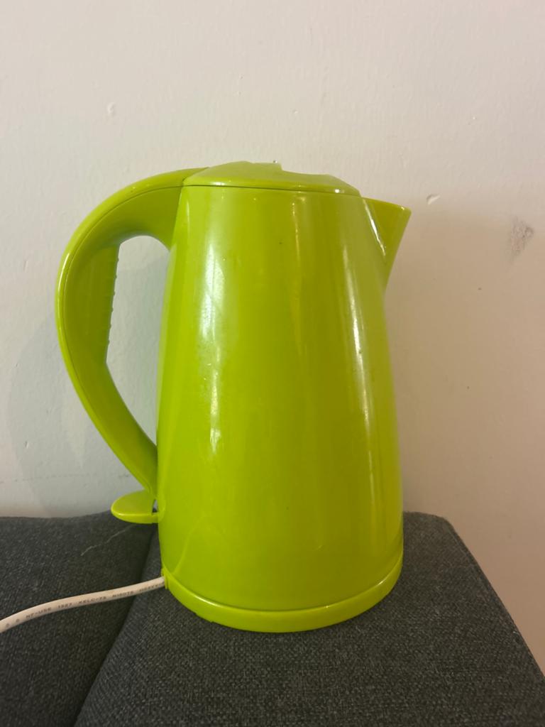 Wilko Waterkoker Groen - Zo goed als nieuw, 1 tot 2 liter, Ophalen of Verzenden, Zo goed als nieuw