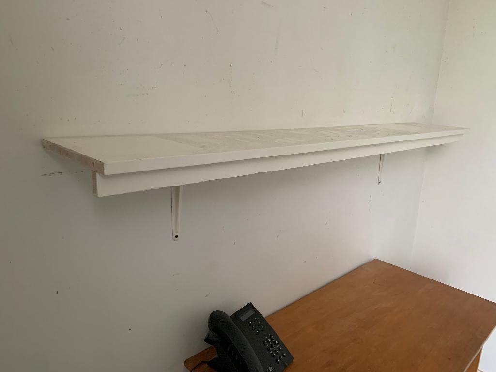 Boekenplank muurplank wandplank 170 cm(Zwolle gratis bezorgd, Ophalen of Verzenden, Gebruikt