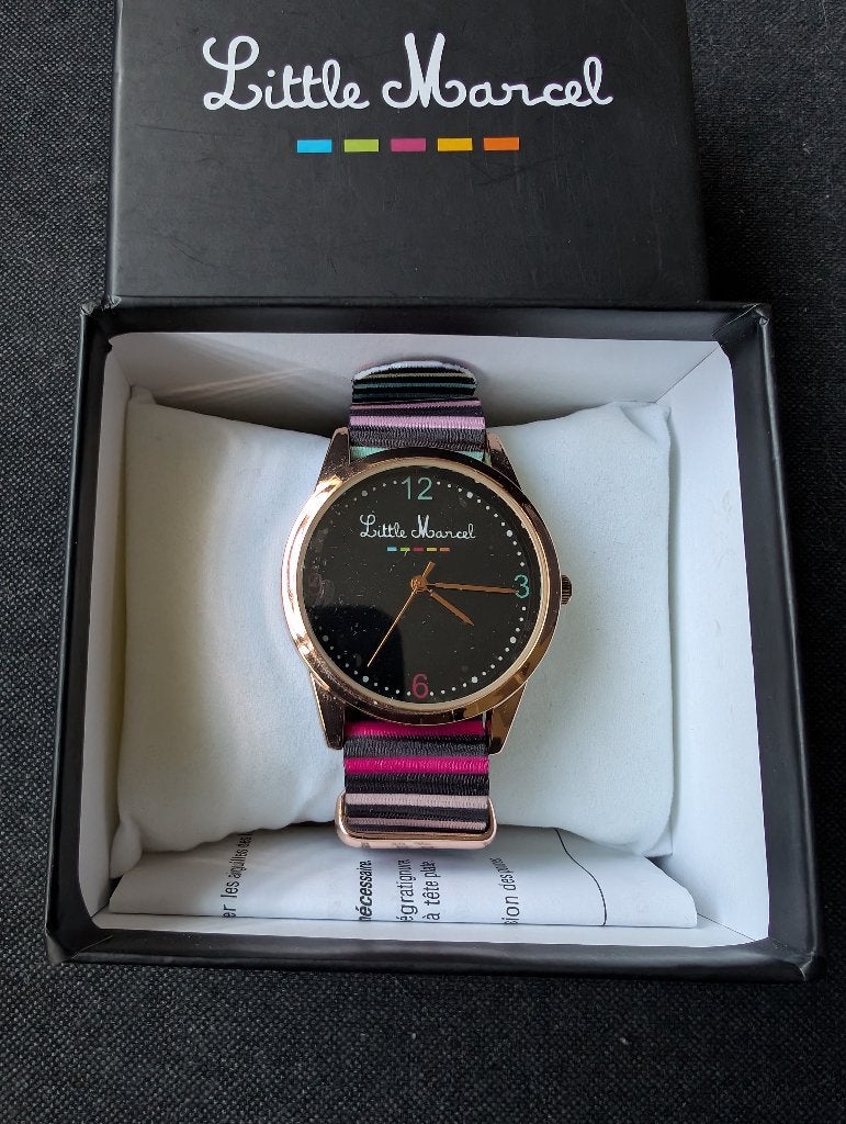 Little Marcel horloge gloednieuw !, Overige merken, Overige materialen, Polshorloge, Overige materialen