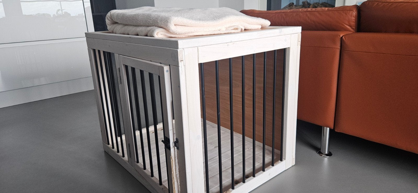Honden benche voor puppy, Dieren en Toebehoren, Ophalen of Verzenden