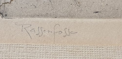 -	Tekening zogende moeder van ARMAND RASSENFOSSE, Ophalen of Verzenden, 'T Olde Gre-j, Info@toldegrej.nl, Endepoelstraat 20f Didam
