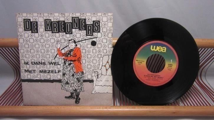 De Kreuners, Ik Dans Wel Met Mezelf (single 7"), Ophalen of Verzenden, Nederlandstalig