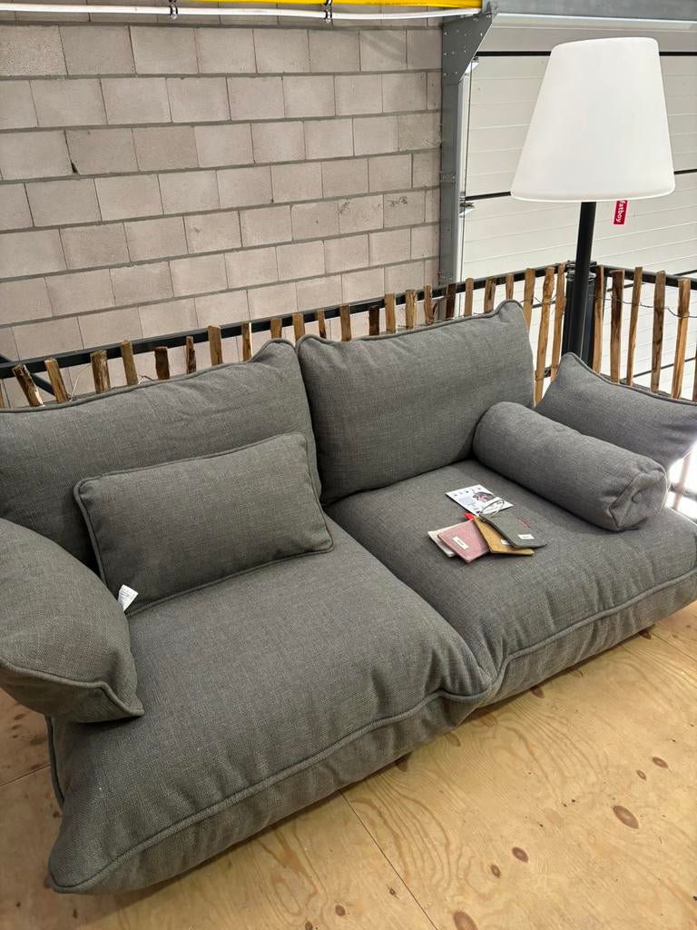 Fatboy Sumo 2 zits mouse grey, Tuin en Terras, Fatboy, Zo goed als nieuw, Fatboy, Fatboy