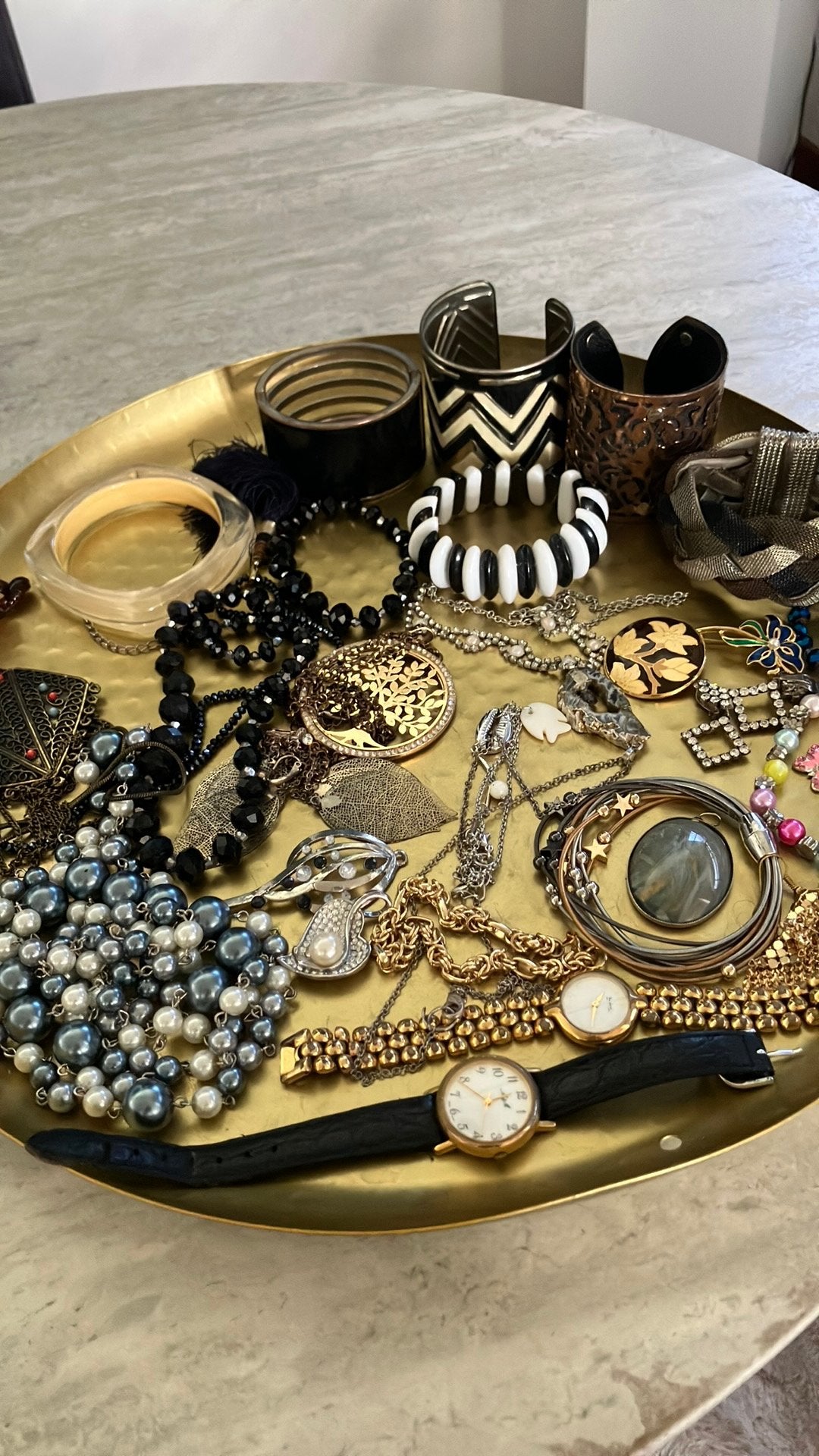 Partij sieraden, Ophalen of Verzenden, Zo goed als nieuw, Overige kleuren, Overige materialen