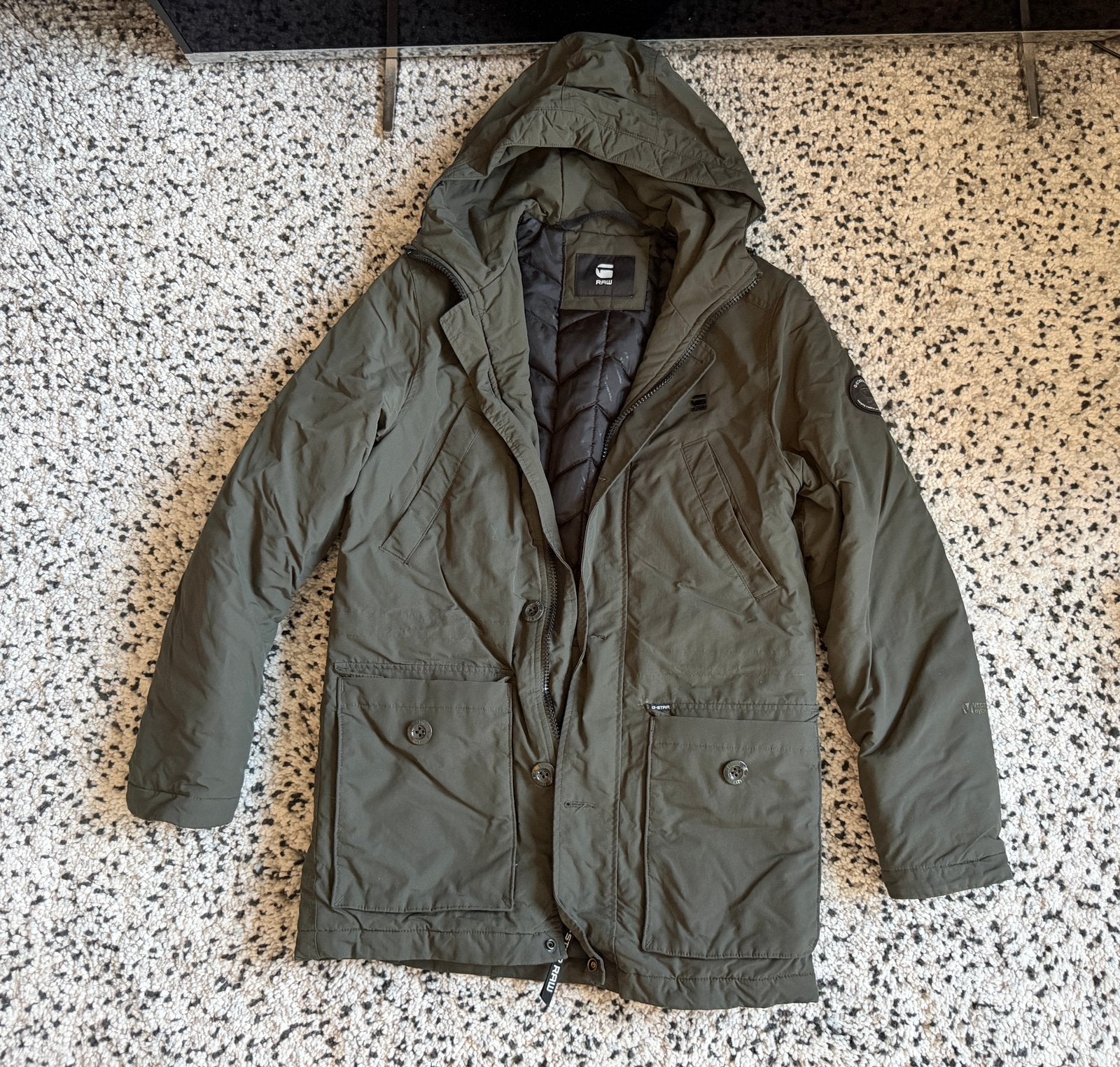 G-star coat parka size xs, Ophalen of Verzenden, Zo goed als nieuw, Maat 46 (S) of kleiner