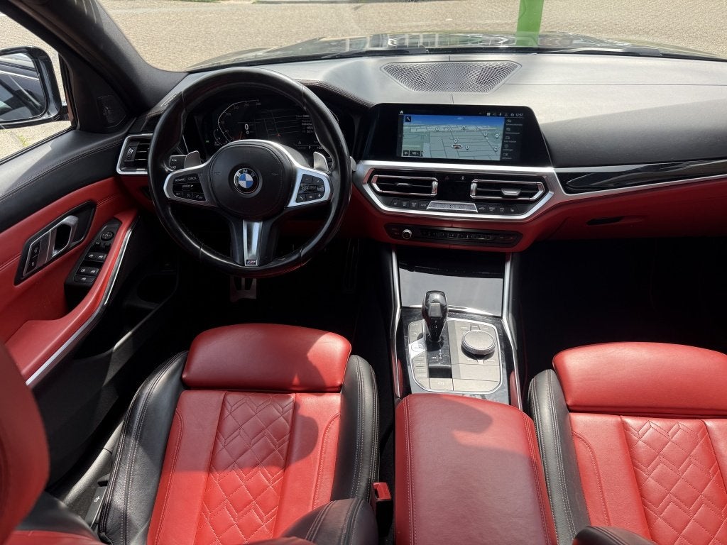 BMW 3 Serie Touring 320d xD. High Exec. leer pano automaat n, Auto's, Automaat, Euro 6, 4 cilinders, Leder
