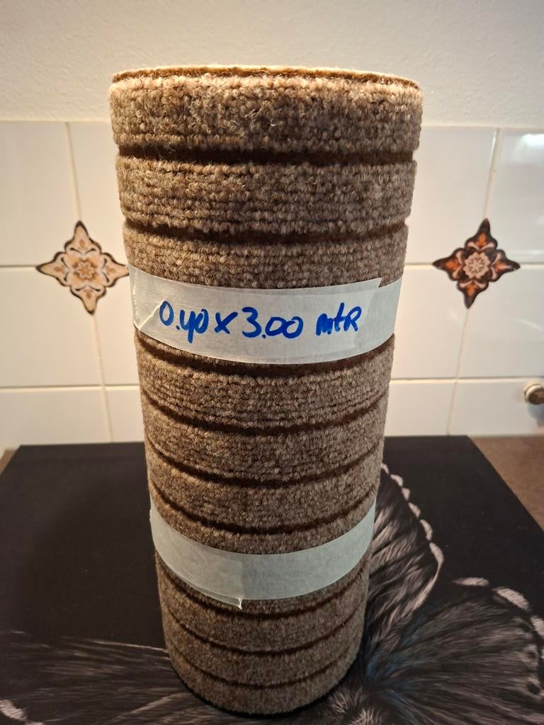 Zelfklevende keukenmat., Huis en Inrichting, Ophalen, Minder dan 50 cm, Bruin, Rechthoekig