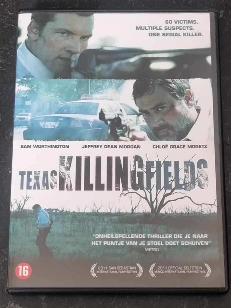 Texas Killing Fields DVD - Spannende Misdaadthriller, Vanaf 16 jaar, Ophalen of Verzenden, Zo goed als nieuw, Detective en Krimi
