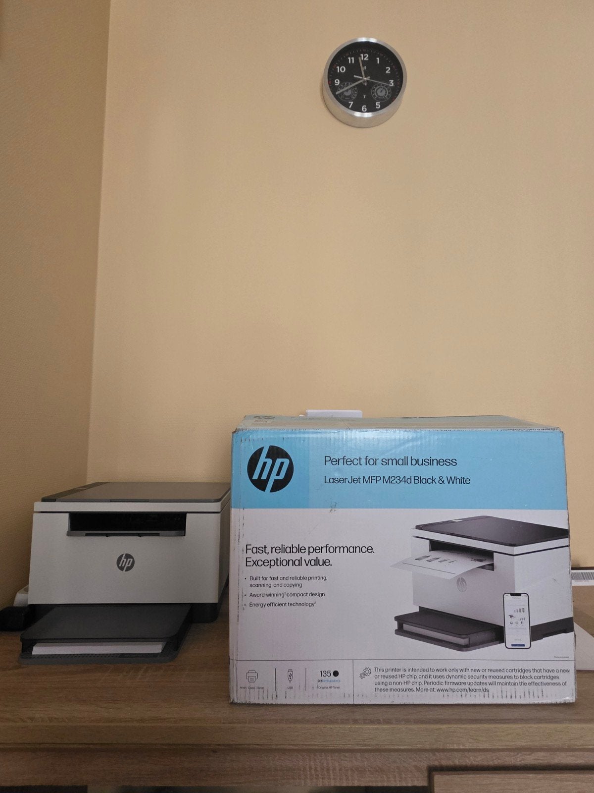 HP LaserJet MFP M234d Zwart-wit All-in-One Printer, All-in-one, Draadloos, Ophalen of Verzenden, Zo goed als nieuw